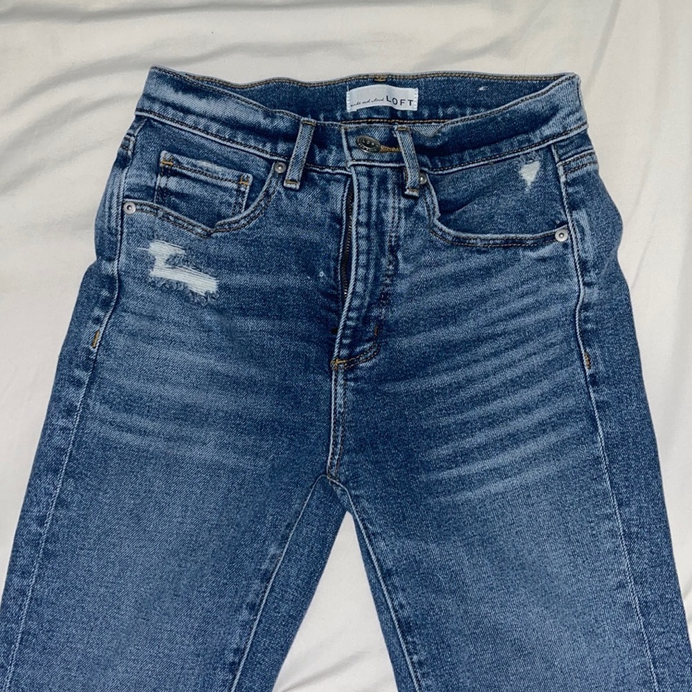 LOFT Skinny Ankle Jeans